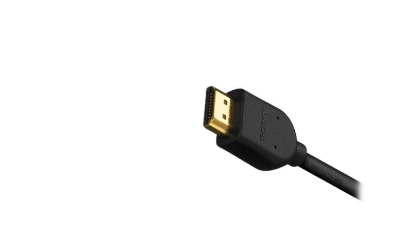 Sony DLC-HD20P 1.5m HDMI Black HDMI cable