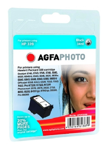 AgfaPhoto APHP339B Черный струйный картридж