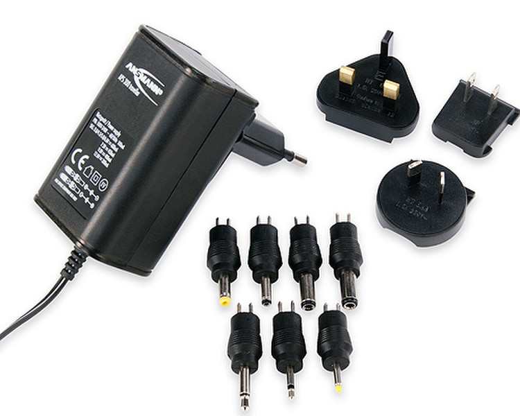 Ansmann APS 300 Traveller 3.6W Black power adapter/inverter