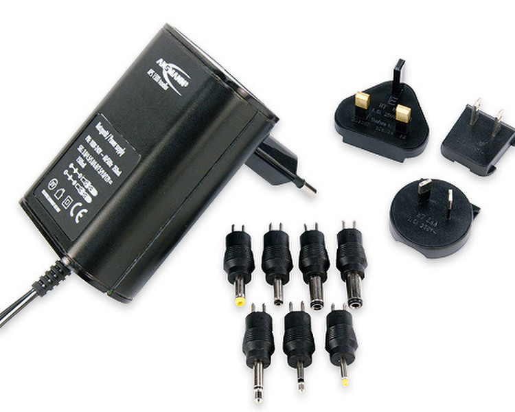 Ansmann APS 1500 Traveller 18Вт Черный адаптер питания / инвертор