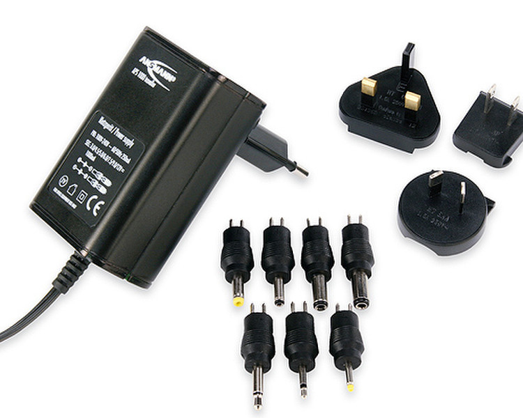 Ansmann APS 1000 Traveller 12W Black power adapter/inverter