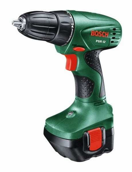 Bosch PSR 1200 Pistol grip drill 1400g Black,Green