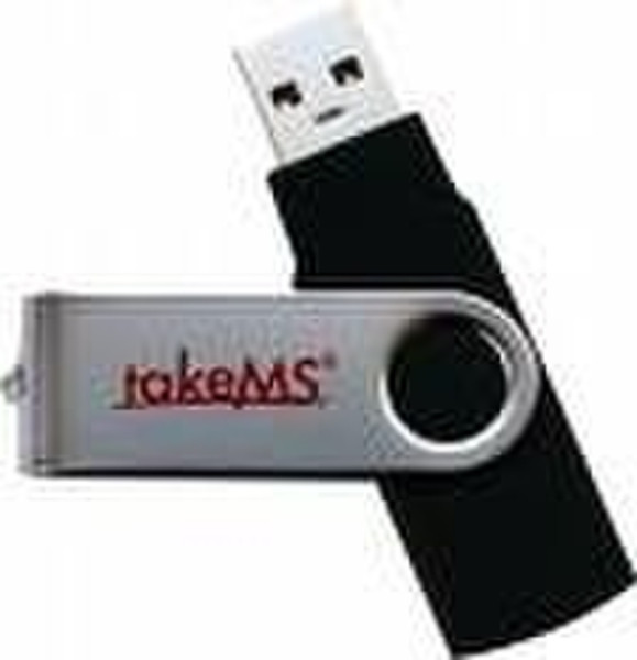 takeMS MEM-Drive Mini Rubber 64GB 64GB USB 2.0 Type-A Black USB flash drive