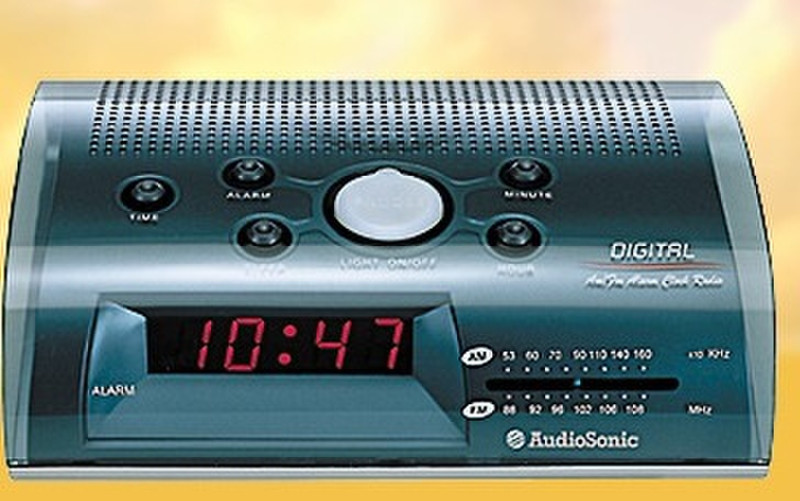 AudioSonic CL 444 Часы Серый радиоприемник
