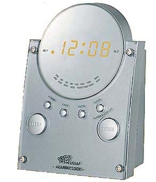 AudioSonic CL 461 Clock Silver