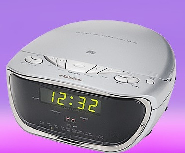 AudioSonic CDCL61 Portable CD player Silver