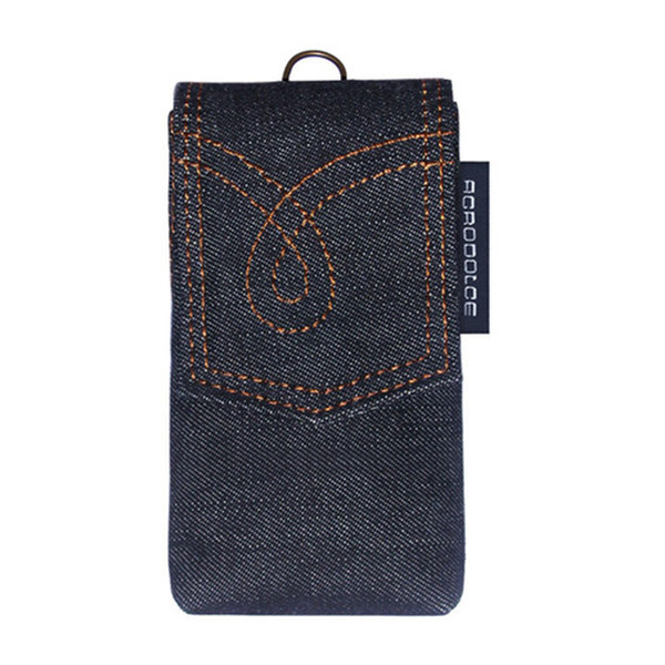 Agrodolce Jeans Copper Embroidery Blau