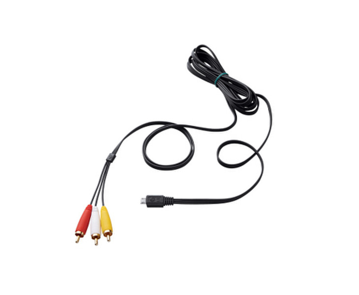 LG 3 x RCA - Micro-USB Micro-USB 3x RCA Красный, Белый, Желтый, Черный кабельный разъем/переходник