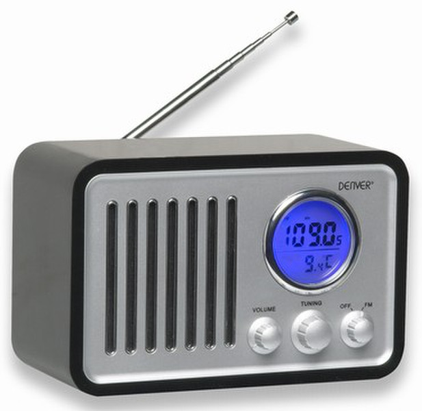 Denver TR-39B Tragbar Schwarz Radio