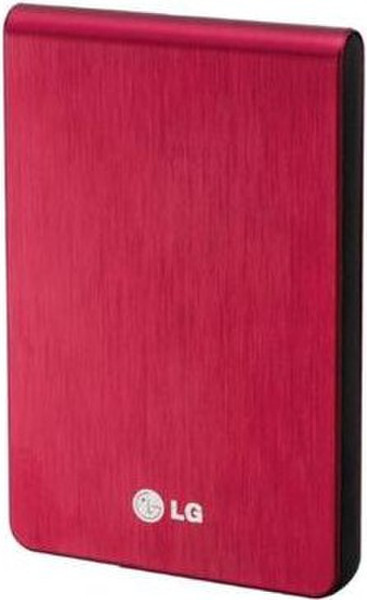 LG 500GB HXD3 2.0 500GB Red external hard drive