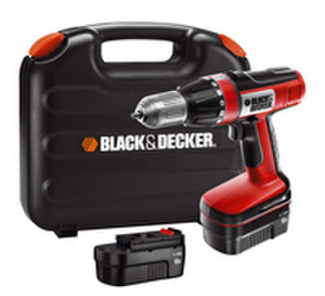 Black & Decker 18V Auto Select cordless drill Pistol grip drill