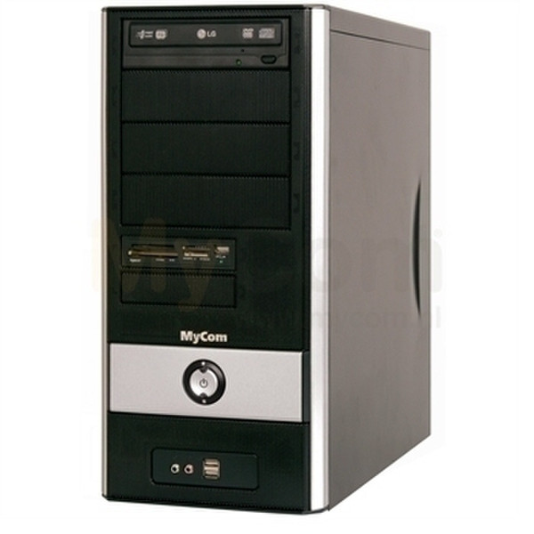 MyCom AMD X620 PC 2.6ГГц 620 Midi Tower Черный, Cеребряный ПК