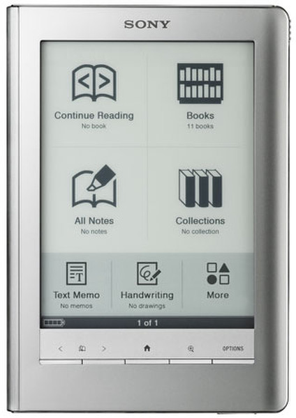 Sony PRS-600SC 6Zoll eBook-Reader