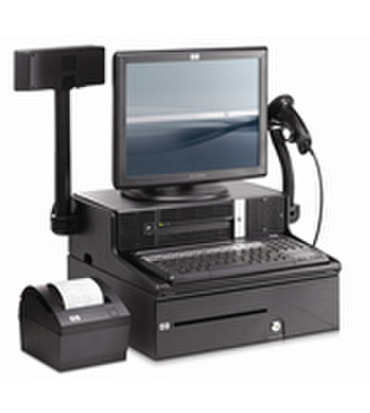 HP rp VC747LA#ABM Desktop 1.6GHz 230 POS terminal