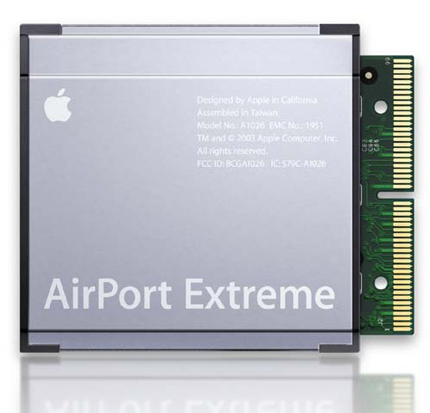 Apple AirPort Extreme Wi-Fi Card 54Mbit/s networking card