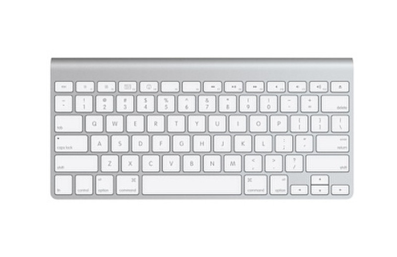 Apple Wireless Keyboard - English Bluetooth QWERTY Белый клавиатура