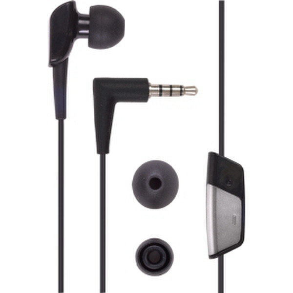 BlackBerry Mono Premium Headset Monaural Wired Black mobile headset