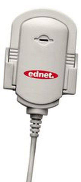 Ednet Microphone Clip Weiß