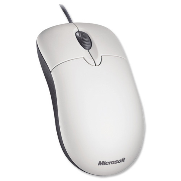 Microsoft Basic Optical Mouse USB+PS/2 Optisch Weiß Maus