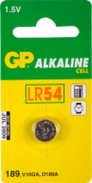 GP Batteries Special batteries Alkaline button LR54 Щелочной 1.5В батарейки