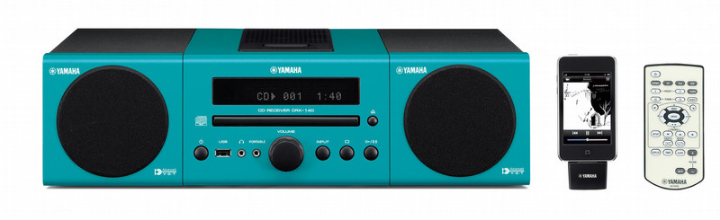 Yamaha MCR-040 Portable CD player Blue