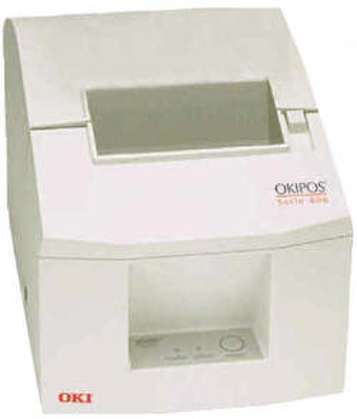 OKI OKIPOS 406 Термоперенос 203 x 203dpi Белый устройство печати этикеток/СD-дисков