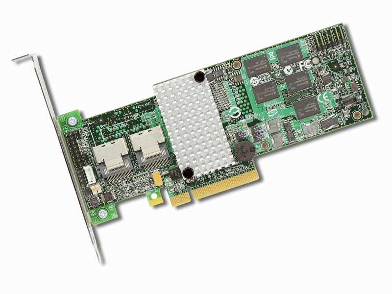 LSI MegaRAID SAS 9260-8i PCI Express x8 2.0 6Gbit/s RAID controller