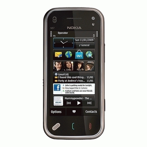 Nokia N97 mini Black smartphone