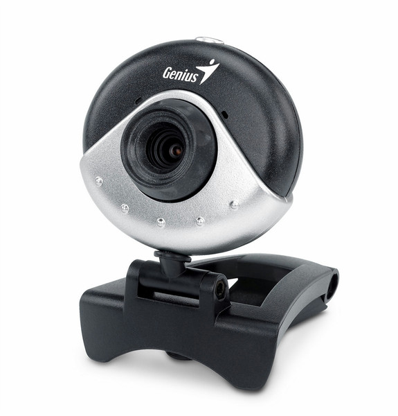 Genius eFace 1300 1.3MP 640 x 480pixels USB 2.0 Black,Silver webcam