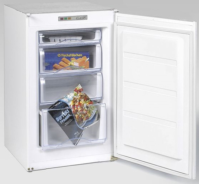 Exquisit EGS101A freestanding Upright 81L A+ White freezer