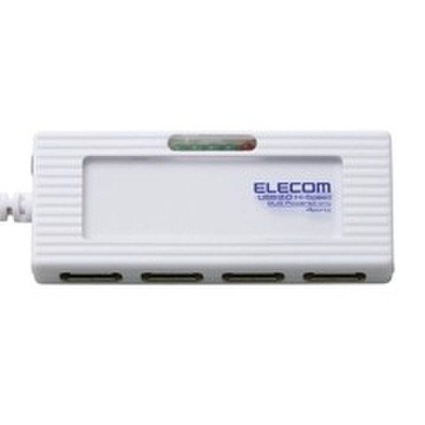 Elecom A USB Hub 4Port Синий хаб-разветвитель