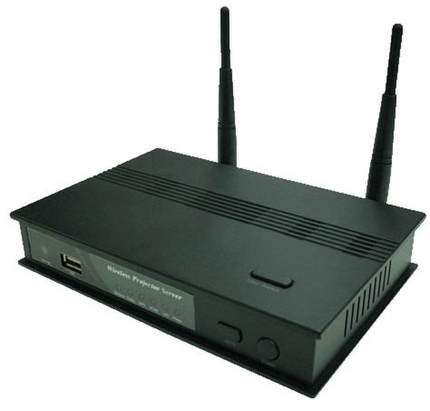LogiLink WL0063 Black wireless router