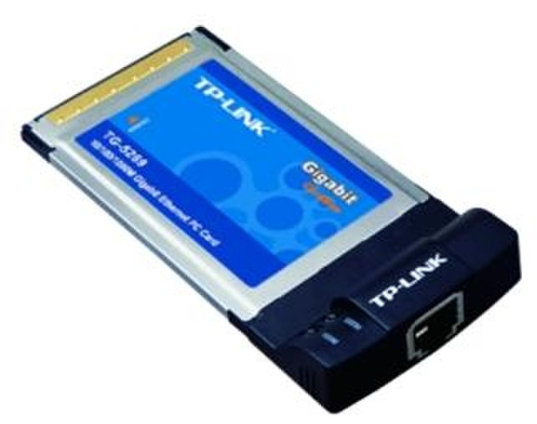 M-Cab PCMCIA CardBus 32Bit Gigabit 10/100/1000 1000Mbit/s Netzwerkkarte