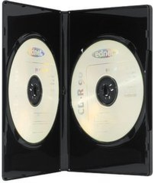 Ednet 5 DVD Double Box 2Disks Schwarz