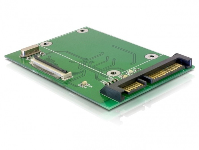 DeLOCK Konverter SATA 22pin Зеленый устройство для чтения карт флэш-памяти