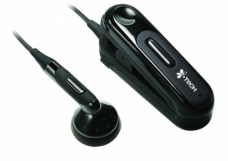 Itech Clip Naro 601 Монофонический Bluetooth Черный гарнитура мобильного устройства