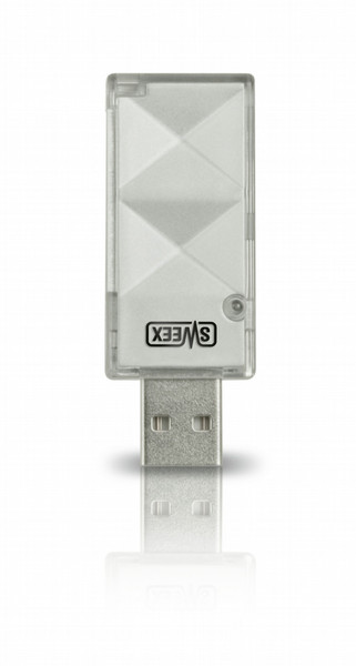 Sweex SD Card Reader Silber Kartenleser