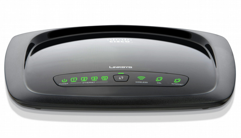 Linksys WAG120N Black wireless router