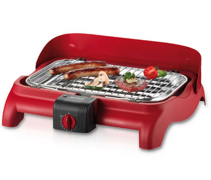 Severin PG1523 2300W Red barbecue