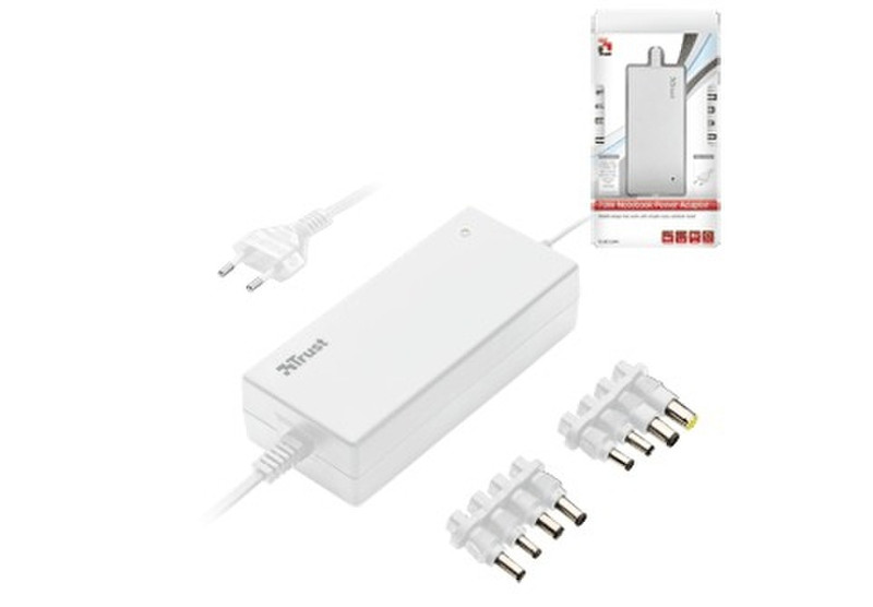 Trust 70W Notebook Power Adapter White power adapter/inverter