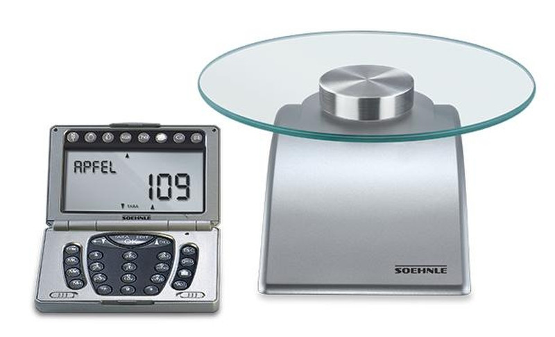 Soehnle Food Control Plus Electronic kitchen scale Cеребряный