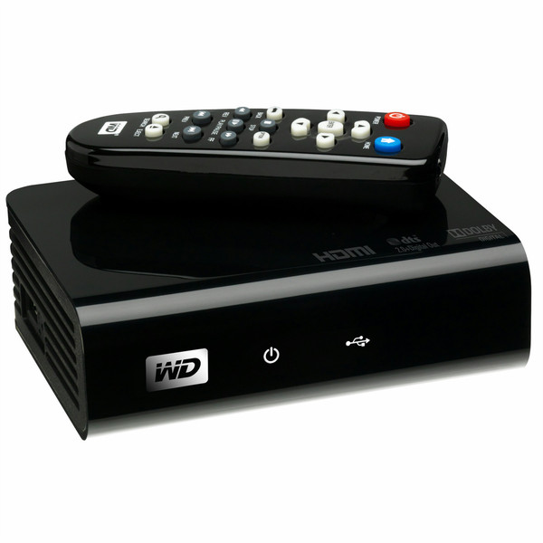Western Digital WD TV HD Schwarz Digitaler Mediaplayer