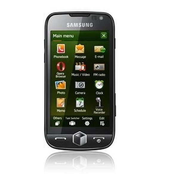 Samsung Omnia II Black,Red smartphone