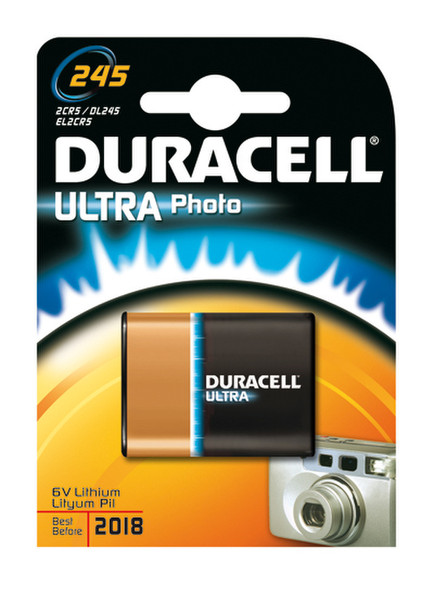 Duracell Ultra Photo 245 Оксигидрохлорид никеля (NiOx) 6В батарейки