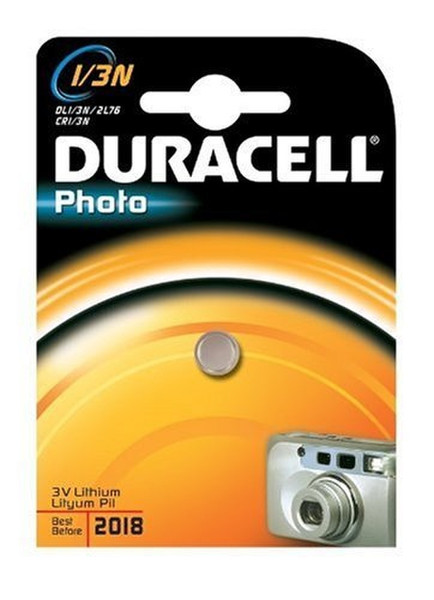 Duracell Photo 1/3 N Оксигидрохлорид никеля (NiOx) 3В батарейки