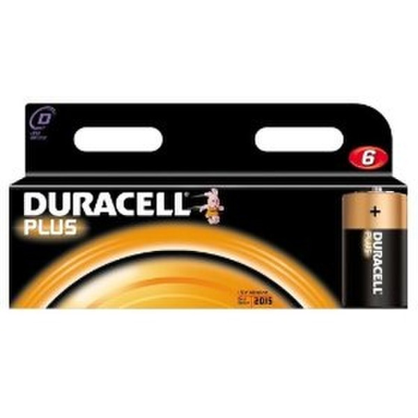 Duracell Super D 6-pack Щелочной 1.5В батарейки