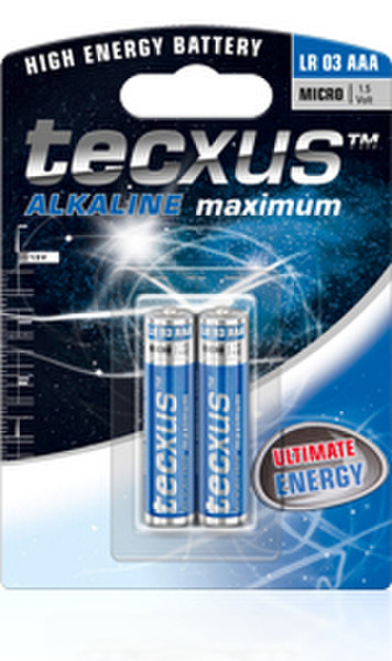 Tecxus LR 03 Alkali 1.5V Nicht wiederaufladbare Batterie