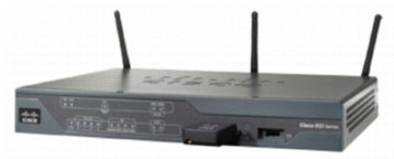 Cisco 886 Fast Ethernet Grey wireless router