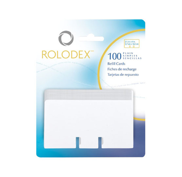 Rolodex 67558 100шт визитная карточка