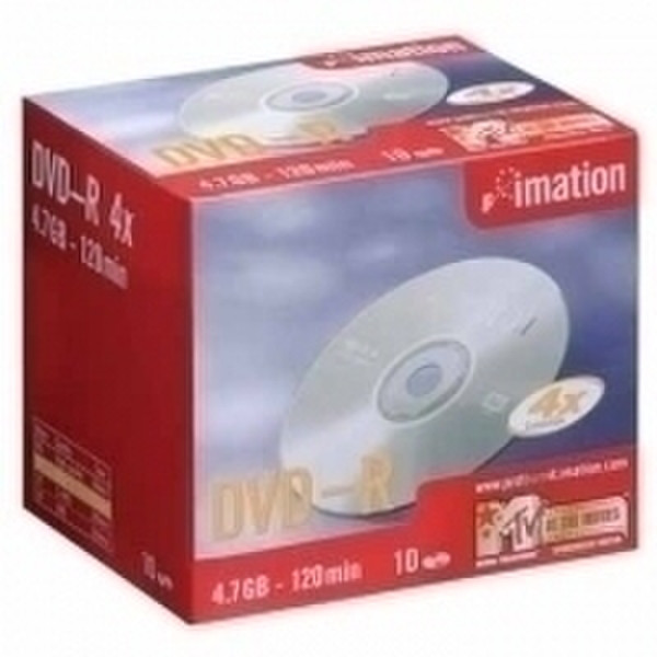 Imation DVD-R 4.7GB 8x 4.7GB 10Stück(e)